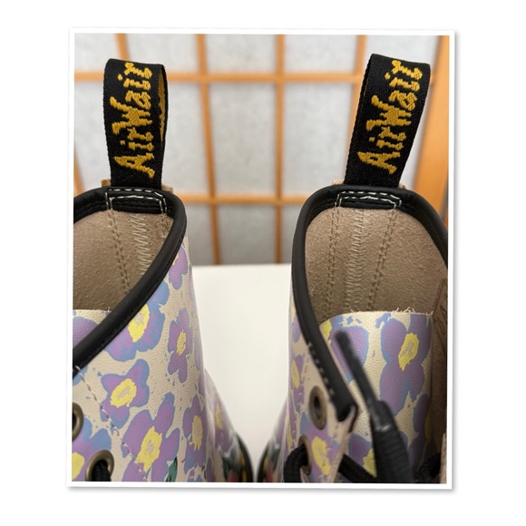 Dr. Martens 1460 Floral Lace-up Combat Boots - Picture 10 of 13